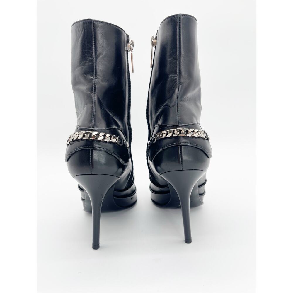 Dior Vintage Galliano Era Black Gambler Dice Pointed Toe Ankle Boots EU 37.5 - Picture 8 of 16
